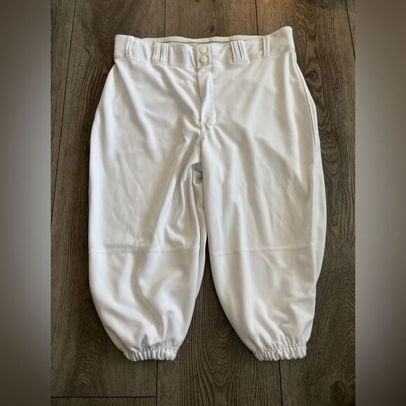 Champro woman’s size L White Athletic bottoms used - Picture 1 of 3